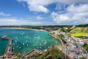 Baie et port à Jersey