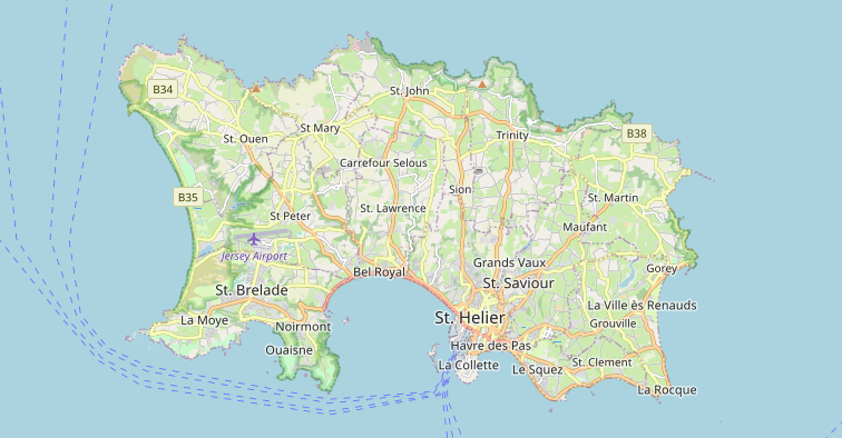Carte de Jersey
